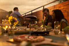 Koda 2 Max being used in a outdoor setting with the sun setting