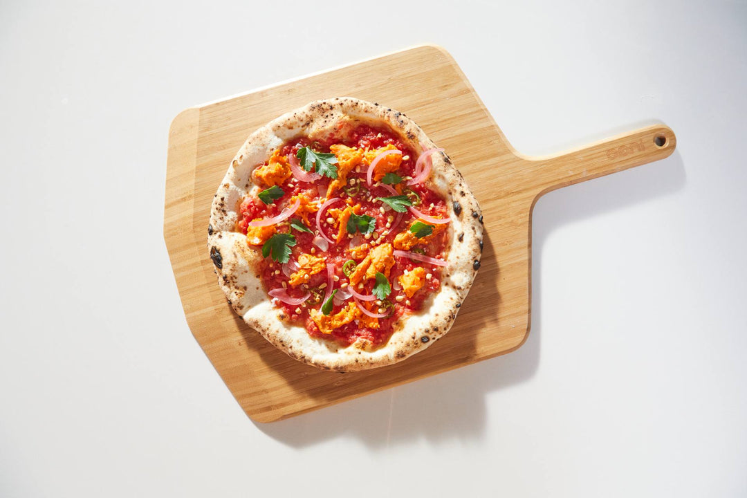 Harissa-spiced Sweet Potato Pizza