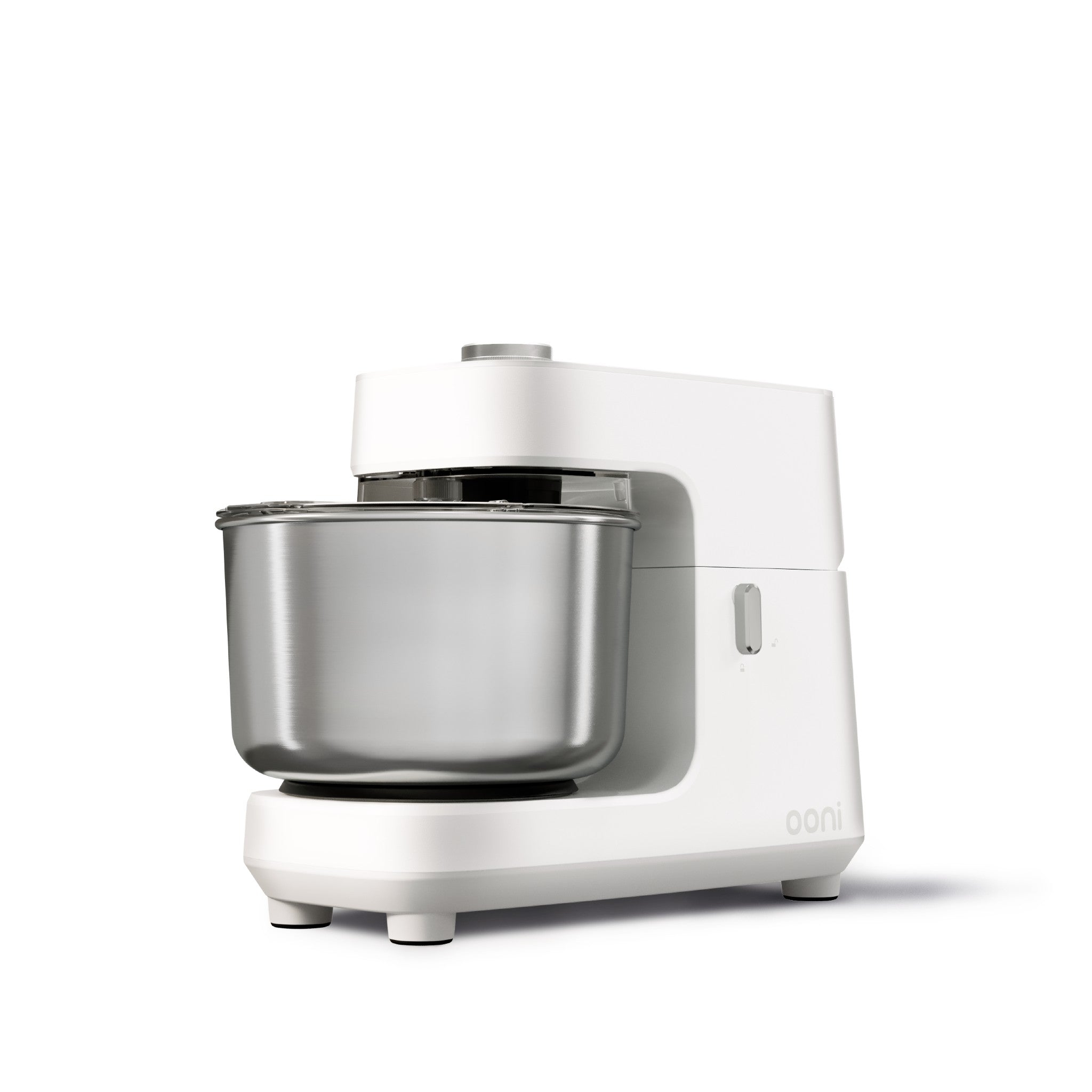 Ooni Halo Core Spiral Mixer in the Polar White colourway and a white background #variant-2