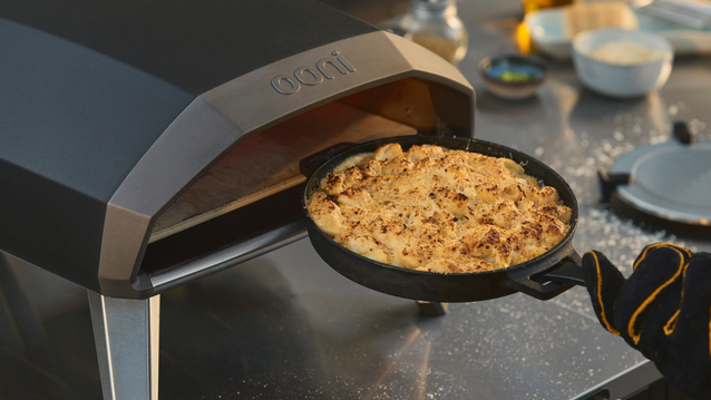 skillet cooking mac and cheese
